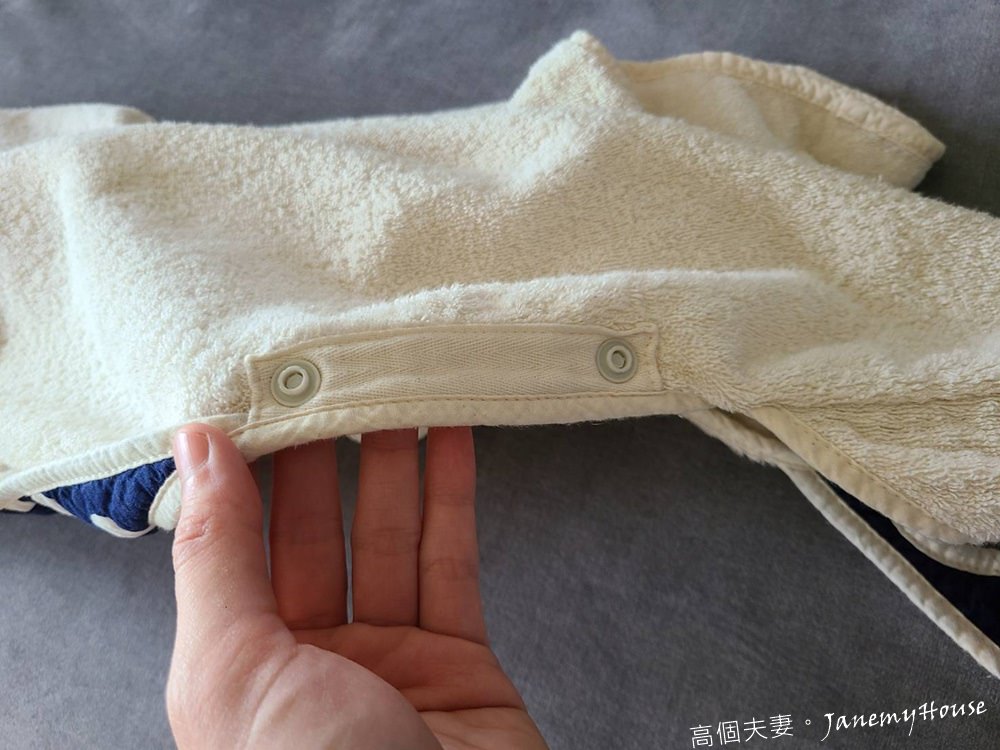 嬰兒浴巾推薦 - Nizio小蘑菇天然棉紗浴巾