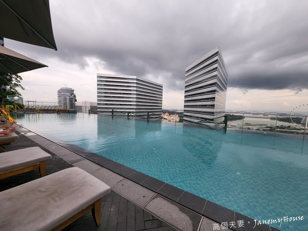 【新加坡】住宿推薦：安達仕飯店Andaz Singapore，無邊際泳池