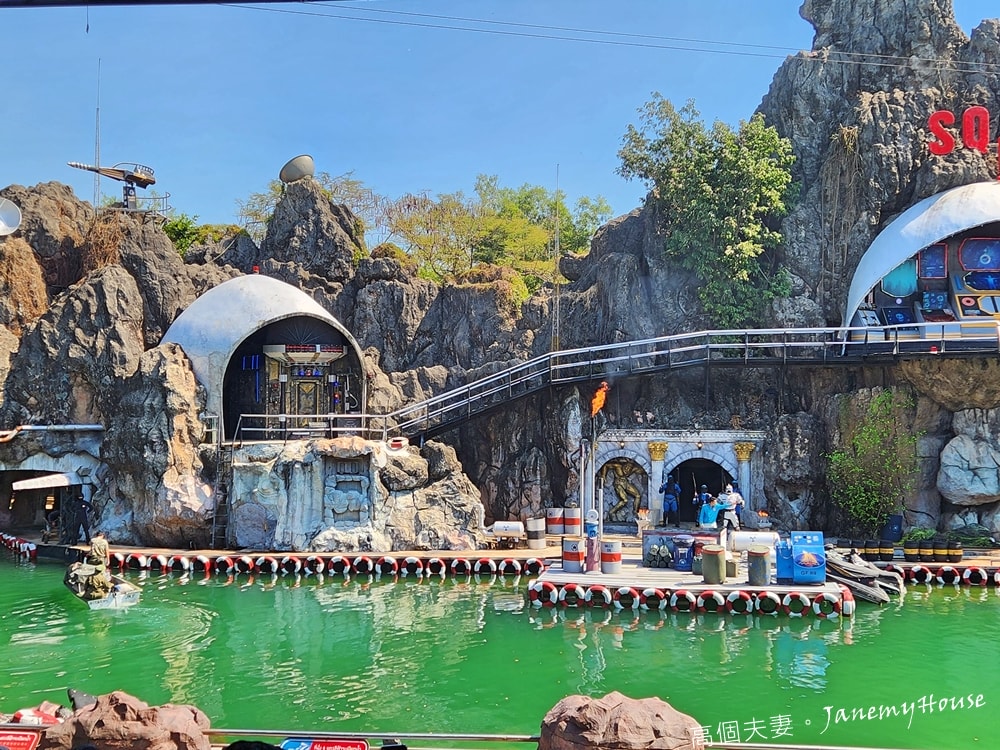 【曼谷】Safari World 賽佛瑞動物園、海洋公園，諜探戰爭秀Spy War