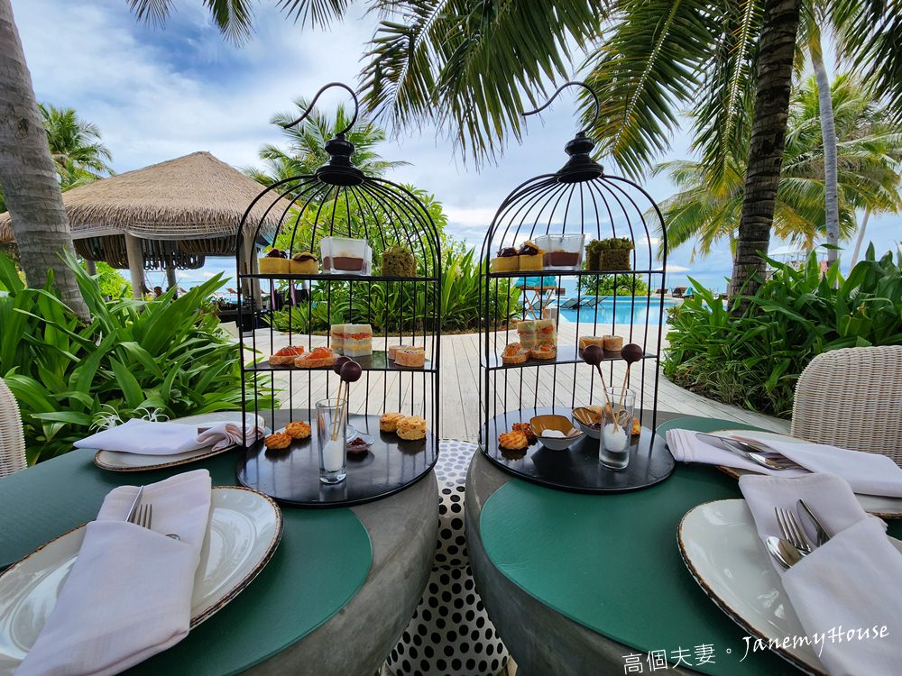 【馬爾地夫】親子遊，洲際酒店InterContinental Maldives餐廳美食-下午茶